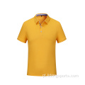 Camisas de pólo de golfe de esportes rápidos casuais seco